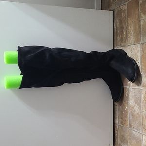 Urban Planet Tall Lace Boots, Black, Size 8 Never Worn